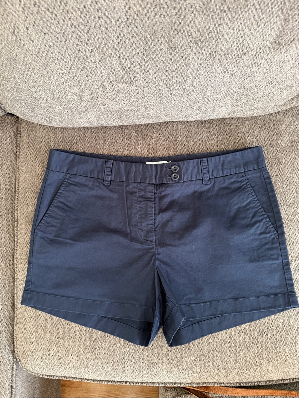 Vineyard Vines Dark Navy Cotton Bermuda Shorts